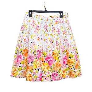 Nine West Skirt Floral Print Size 4
